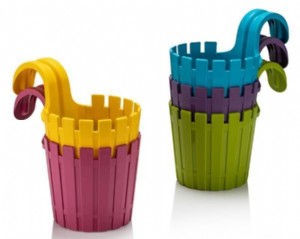 עציץ תלייה בודד עציץ תלייה בודד